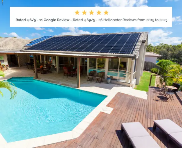 Home Pool Solar Garden